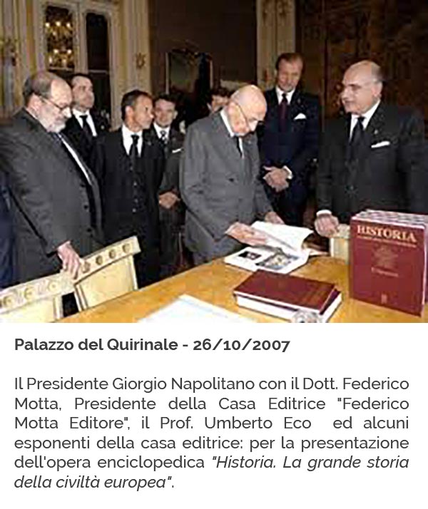 Riconoscimenti 4 - Napolitano