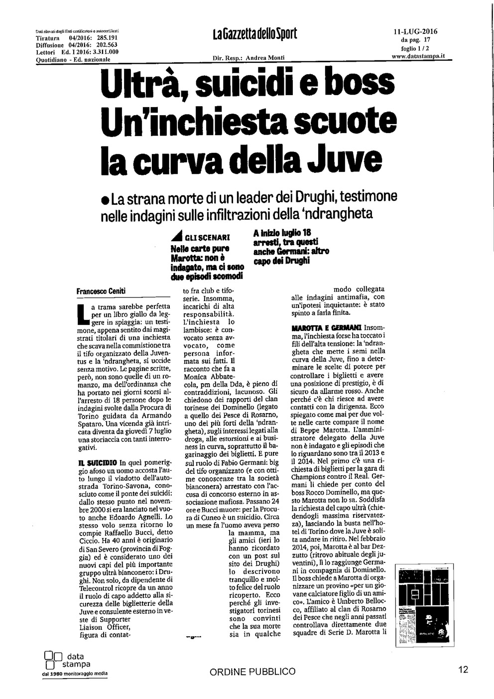 Rassegna Stampa 17
